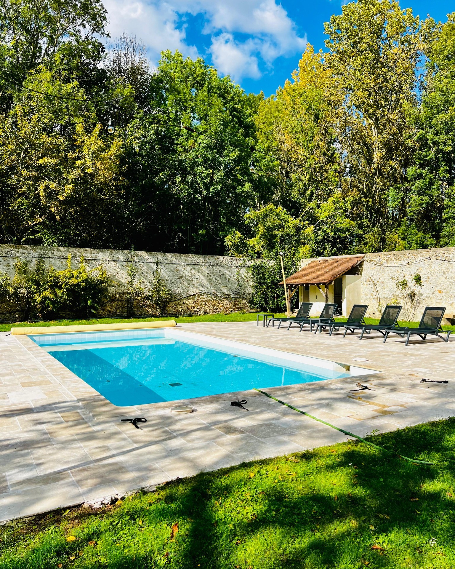 Piscine au Château d'Hazeville