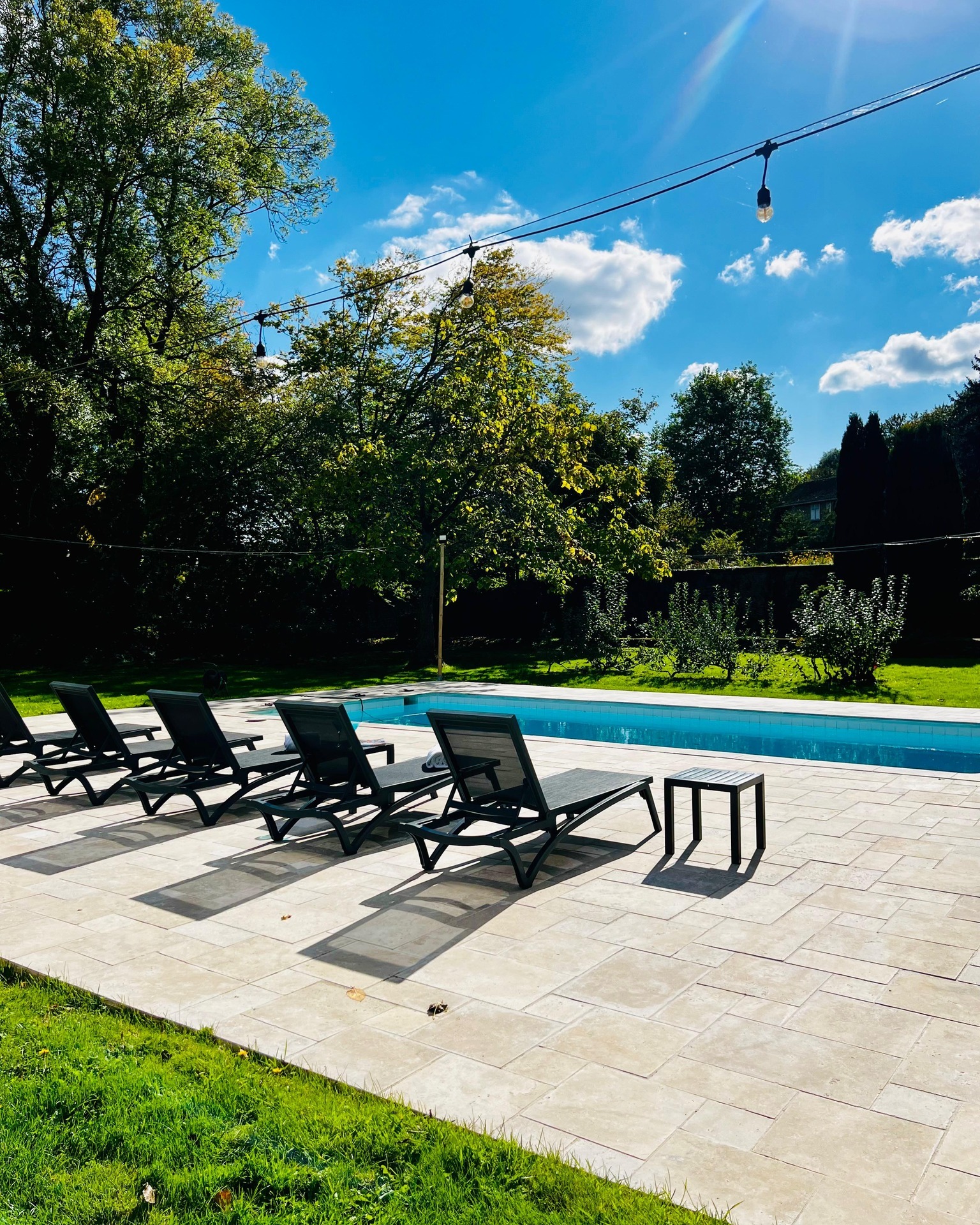 Piscine au Château d'Hazeville