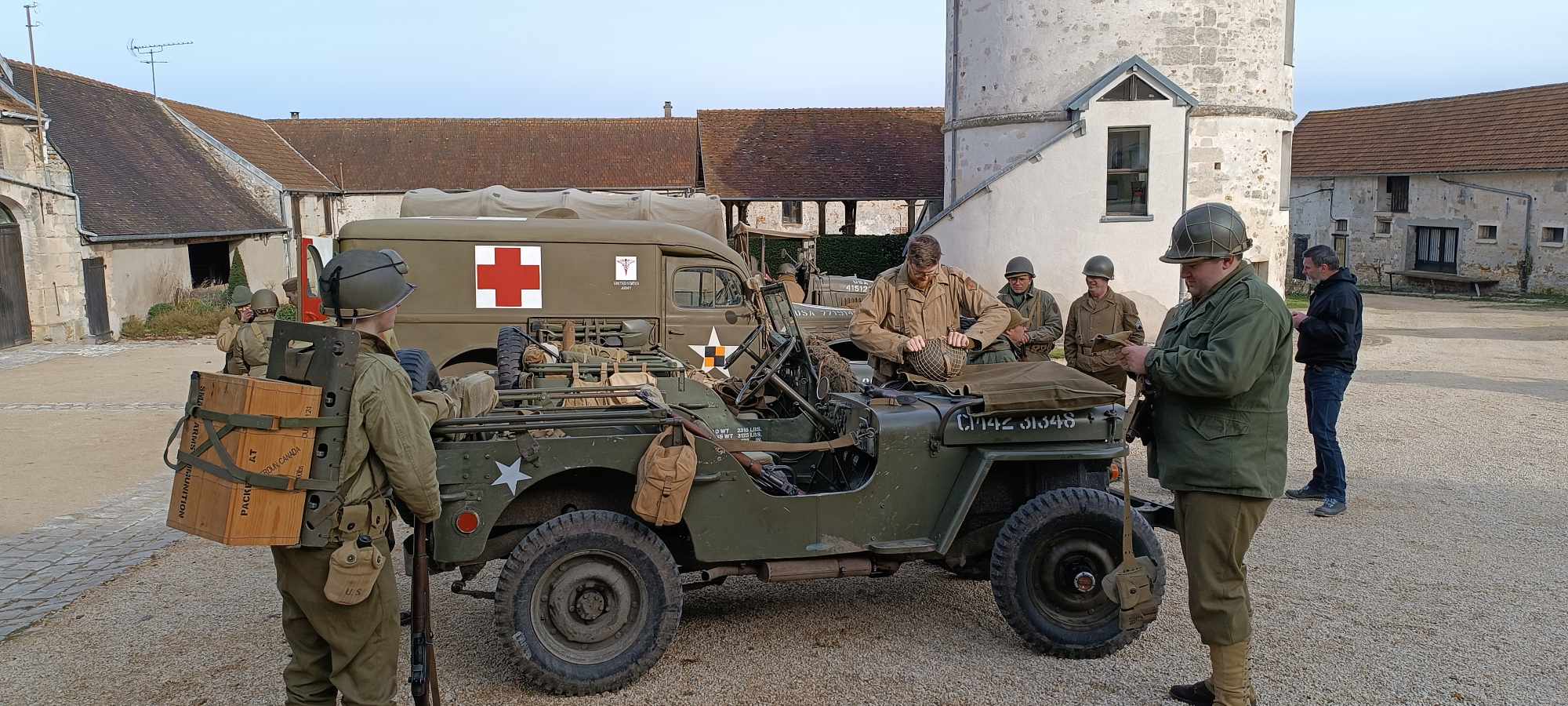 Reconstitution historique au Château d'Hazeville