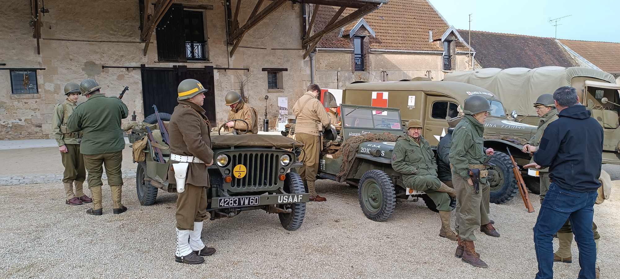 Reconstitution historique au Château d'Hazeville